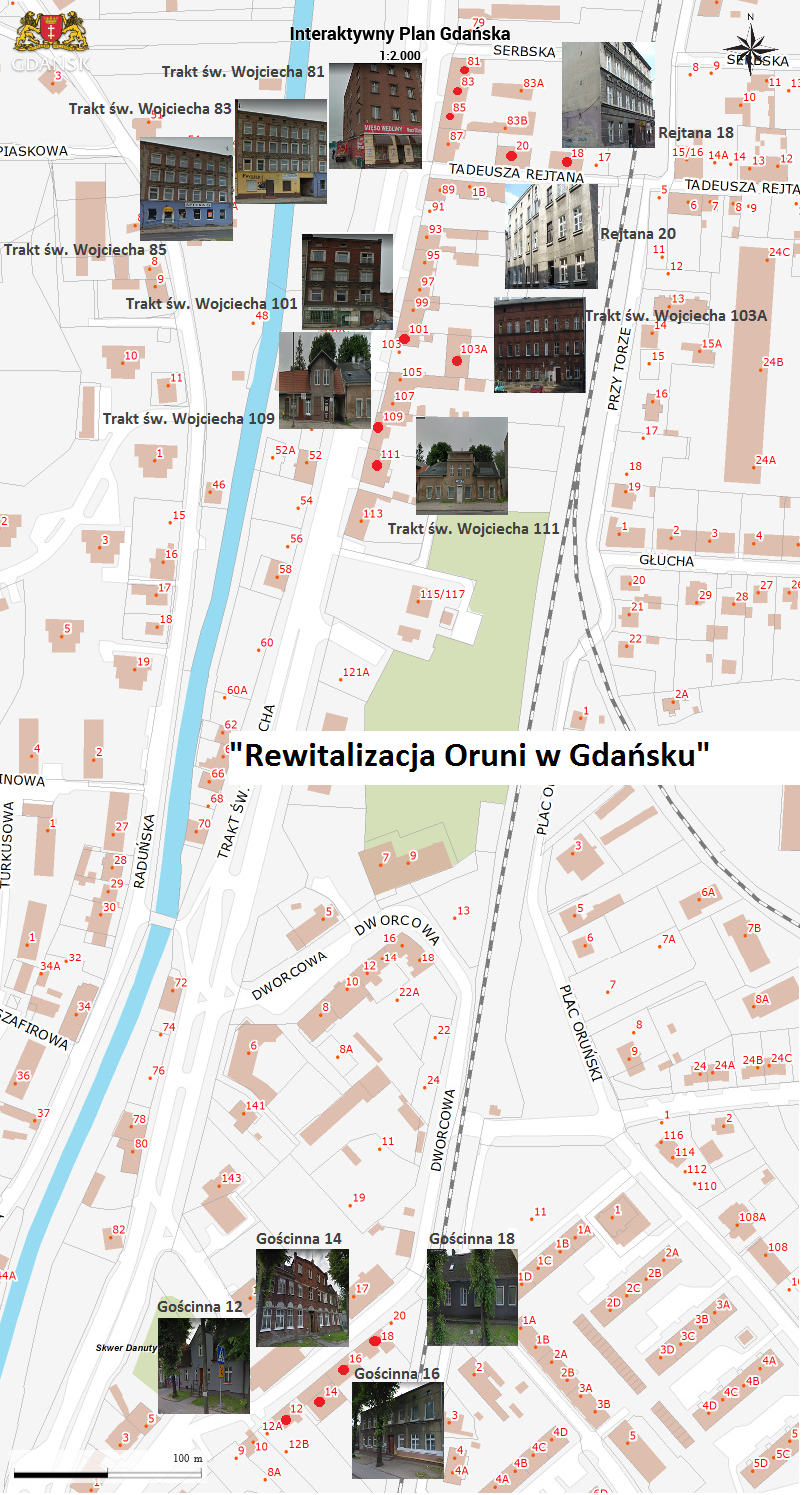 Orunia - budynki komunalne